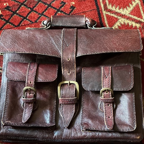 Vintage hidesign red brown - vintage,