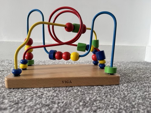 Viga wooden bead maze activity - wooden,