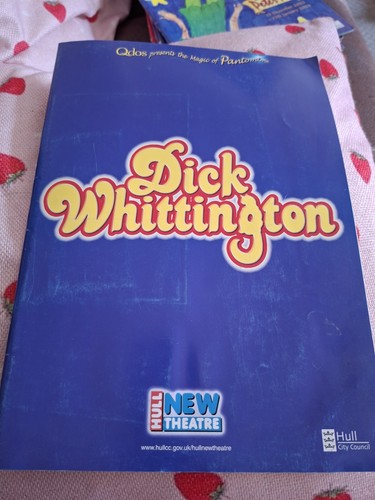 Dick whittington pantomime - dick,