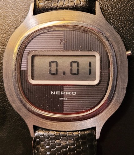 Vintage nepro quartz digital - nepro,