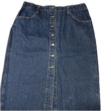 VTG 90s Watch L.A. Denim Maxi