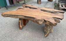 Unique root wood coffee table