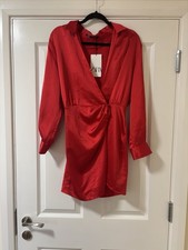 Zara Women’s Red Satin Wrap