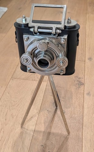 Vintage camera with - camera, metal