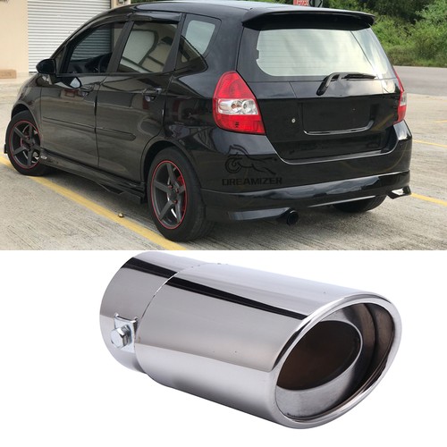 Chrome exhaust muffler tip - muffler,