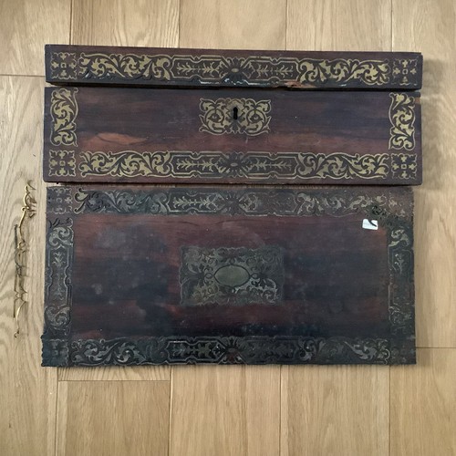Writing slope box restoration - writing,