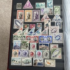 Monaco Used And Mounted Mint Stamps, On 2 Pages