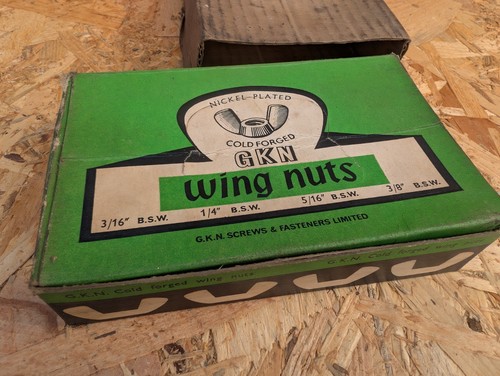 Gkn nickel plated wing nuts - wing,