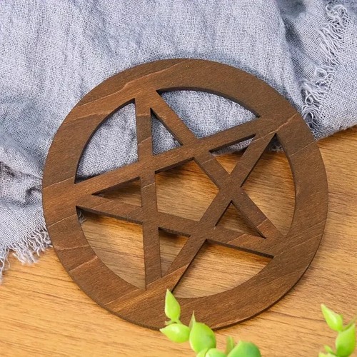 Wooden altar tile with - wooden,