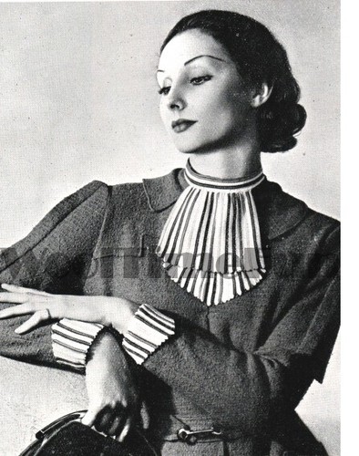 Crochet pattern vintage 30s - crochet,