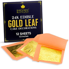 Edible Gold Leaf 24K by