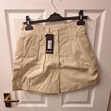 Nasty Gal Real Leather Ecru