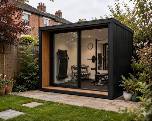 Insulated garden office - insulated,