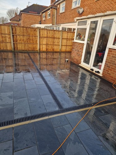Brazilian black slate paving - brazilian,