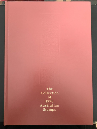 Australia stamps yearbook 1990 - australia,