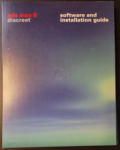 Discreet 3ds max with serial - discreet, 6