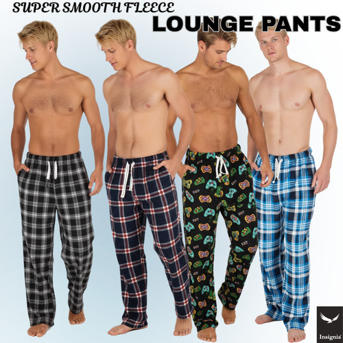 Mens pyjama bottoms trousers - bottoms,