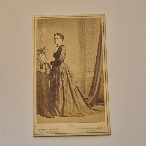 Cdv victorian lady - cdv,