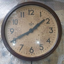  Smiths Sectric Bakelite Wall Clock  37cm  14.5"  #2