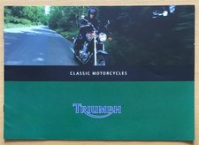 TRIUMPH CLASSIC MOTORCYCLE RANGE Sales Brochure For 2000 #T3864556