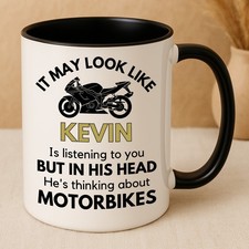 Funny Personalised Motorbike