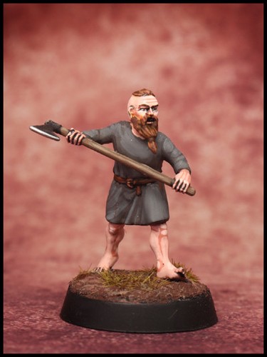 Pict warrior painted 28mm - warrior.,