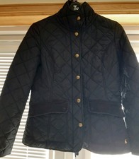 JOULES Womens Navy Quilted