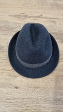 Dunn & Co Bowler Hat Dark Grey Size 54 (6 5/8) VGC