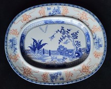Antique Mason's plate - Fence
