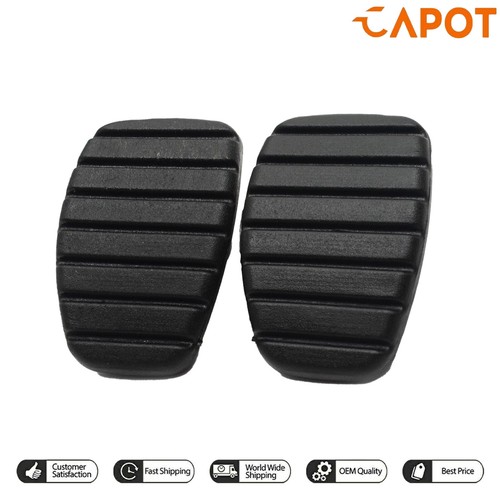 Black clutch pedal rubber - black,