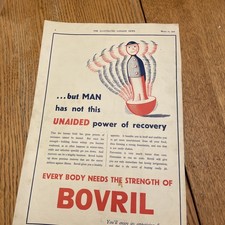 1939 Bovril Beverage Beefsteak