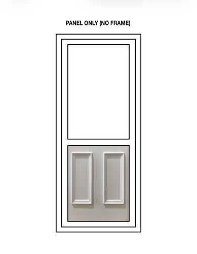 Upvc half door panel - upvc,