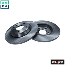 2x BRAKE DISC 19-1218 FOR VW