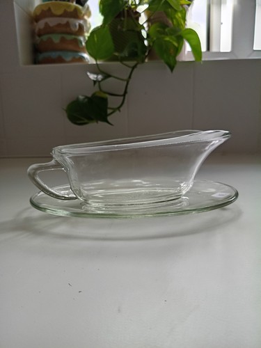 Vintage jaj pyrex gravy boat - jaj,