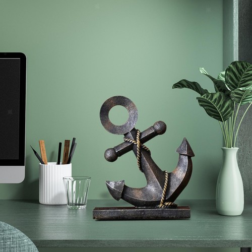 Vintage boat anchor decor - vintage,