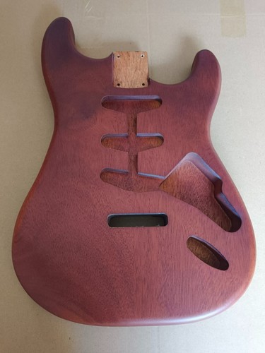 Mahogany strat electric - mahogany, guitar