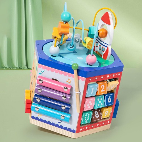 Baby busy cube montessori - busy,