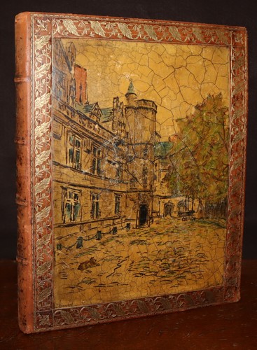 1880 unique hand painted - 1880's,