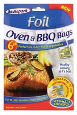 Foil Food Bags For Oven BBQ