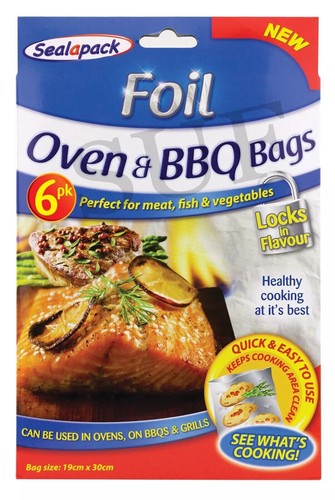 Foil food bags - for, bbq