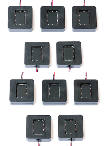 Ten 20x20x7mm ohm square - 20x20x7mm,