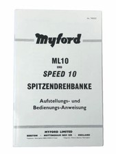 Original Myford ML10 & Speed