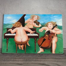 Nude Muscians Ceramic Tile