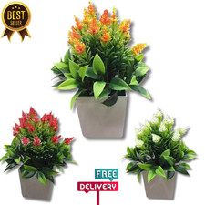 2PCs Artificial Faux Plants