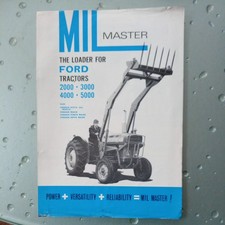 Ford 2000 Ford 3000 Mil Master Loader Sales Brochure Ford 4000 Ford 5000 