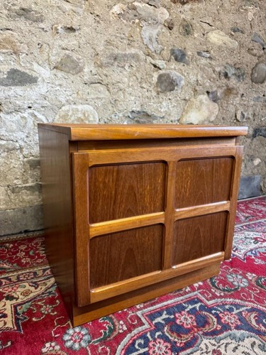 Nathan squares teak - teak, bedside