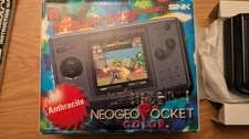 SNK Neo Geo Pocket Color Anthracite Boxed Complete Tested And Working