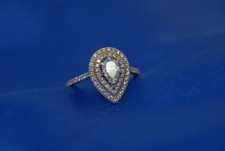 Shane Co. 14K Gold Double Halo