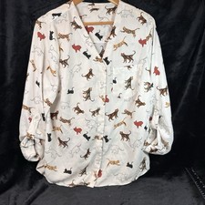 Cat Print Women’s Cream