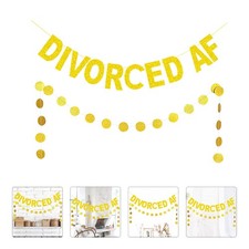 2pcs DIVORCED Divorced Party
